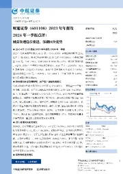 2023年年报及2024年一季报点评:财富管理稳步推进,深耕区位优势