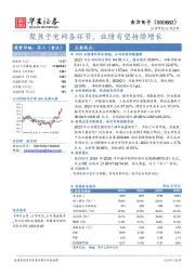 聚焦于电网各环节，业绩有望持续增长