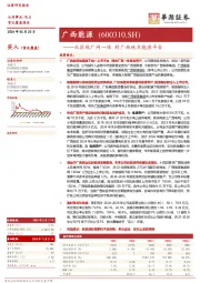 从区域厂网一体 到广西地方能源平台
