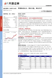 公司首次覆盖报告:跨境物流龙头:煤运为基,铜运为矛