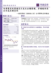 公司事件点评报告：电荷泵充电管理芯片龙头业绩高增，多领域布局打开成长新空间