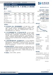 Q1低价单致盈利下滑,N型爬坡占比将持续提升