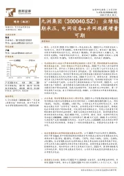 业绩短期承压,电网设备+并网规模增量可期