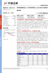 公司首次覆盖报告：热泵控制器龙头，汽车热管理及工业自动化打造增长新曲线