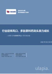 公司深度报告:行业迎来风口,多肽原料药龙头发力成长