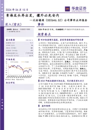 公司事件点评报告：青海龙头再出发，攘外必先安内
