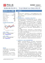 战略收购华润圣火，外延并购助力公司踏上新台阶