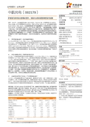 多领域布局带动业绩稳步增长，国际化业务拓展取得阶段性成就