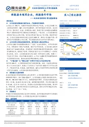 首次覆盖报告：新能源车领军企业，剑指海外市场