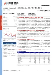 公司信息更新报告：定增落地在即，新品多点开花持续成长