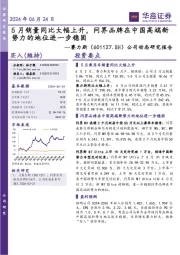 公司动态研究报告:5月销量同比大幅上升,问界品牌在中国高端新势力的地位进一步稳固