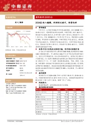 2024Q2收入稳健，利润环比减亏，经营向好