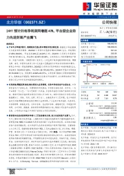 24H1预计归母净利润同增超40%,平台型企业助力先进封装产业腾飞
