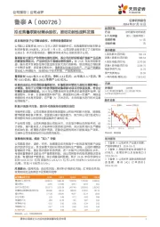拟收购鲁联新材剩余股权，推动功能性面料发展