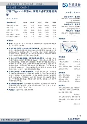 沙特7.8gwh大单落地,储能业务有望持续高增