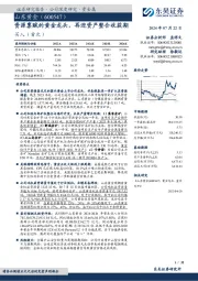 资源禀赋的黄金龙头，再迎资产整合收获期