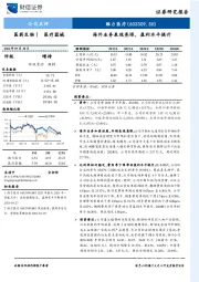 海外业务表现亮眼，盈利水平提升