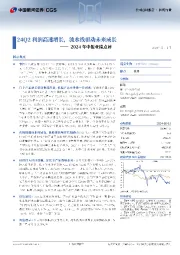 2024年中报业绩点评:24Q2利润高速增长,流水线驱动未来成长