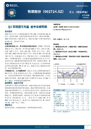 Q2实现扭亏为盈 全年业绩可期