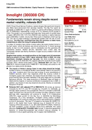 Fundamentals remain strong despite recent market volatility, reiterate BUY