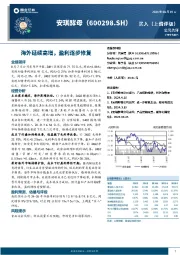 海外延续高增，盈利逐步修复