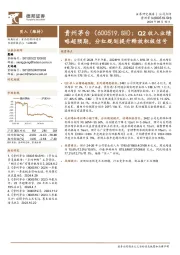 Q2收入业绩略超预期,分红规划提升释放积极信号