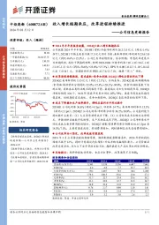 公司信息更新报告:收入增长短期承压,改革进程持续推进