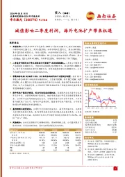 2024年中报点评:减值影响二季度利润,海外电池扩产带来机遇