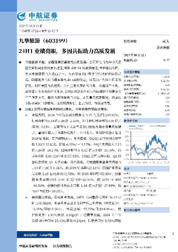 24H1业绩亮眼，多因共振助力高质发展