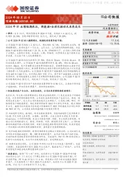 2024年H1业绩短期承压，新能源+全球化驱动未来高成长