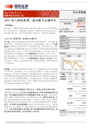 24H1收入保持高增，盈利能力企稳回升