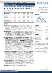 2024年中报点评:冠脉集采续约维持较高放量,颅内自膨支架成长空间足【勘误版】