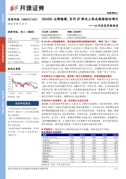 公司信息更新报告:2024H1业绩稳健,系列IP游戏上线或继续驱动增长