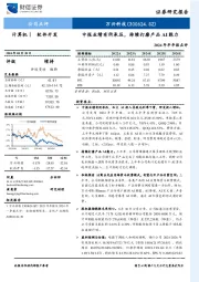 2024年半年报点评:中报业绩有所承压,持续打磨产品AI能力