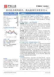盈利能力持续提升，股权激励目标彰显信心