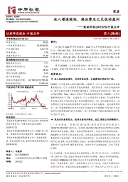 中报点评：收入增速较快，海运费及汇兑扰动盈利