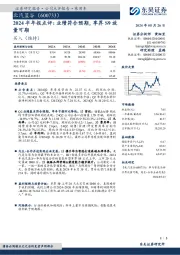 2024半年报点评：业绩符合预期，享界S9放量可期