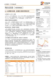 Q2业绩增长延续，能源技术服务表现优异