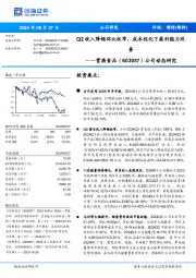 公司动态研究：Q2收入降幅环比收窄，成本优化下盈利能力改善
