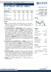 2024年中报点评：顺时而动，均衡发力