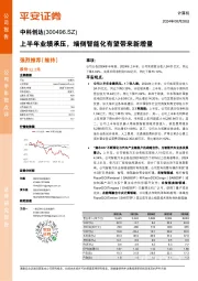 上半年业绩承压,端侧智能化有望带来新增量