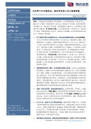 毛利率下行业绩承压，强化研发投入发力端侧智能
