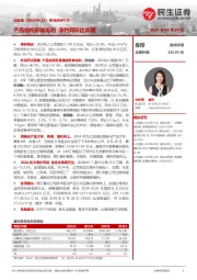 系列点评十三：产品结构影响毛利 净利同环比高增