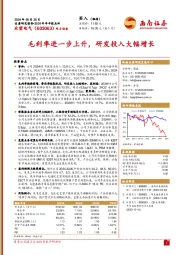 2024年半年报点评:毛利率进一步上升,研发投入大幅增长