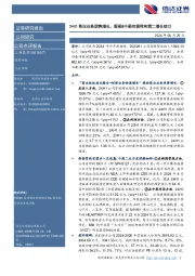 24H1商业业务逆势增长,新药&中药有望带来第二增长动力