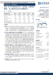 2024年半年度报告点评:2024Q2业绩符合预期,自主被动安全龙头持续成长