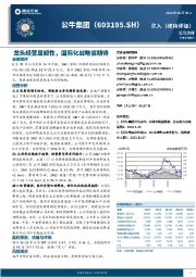龙头经营显韧性,国际化战略值期待