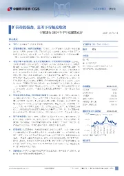 宁波银行2024年半年度报告点评：扩表动能强劲，息差下行幅度收敛