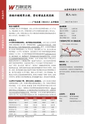点评报告:强链补链增厚业绩,营收增速表现亮眼