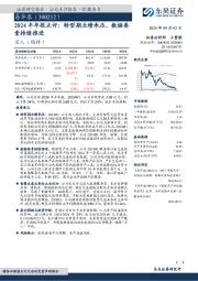 2024半年报点评：转型期业绩承压，数据要素持续推进